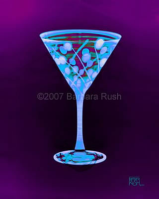 blueberry grape martini